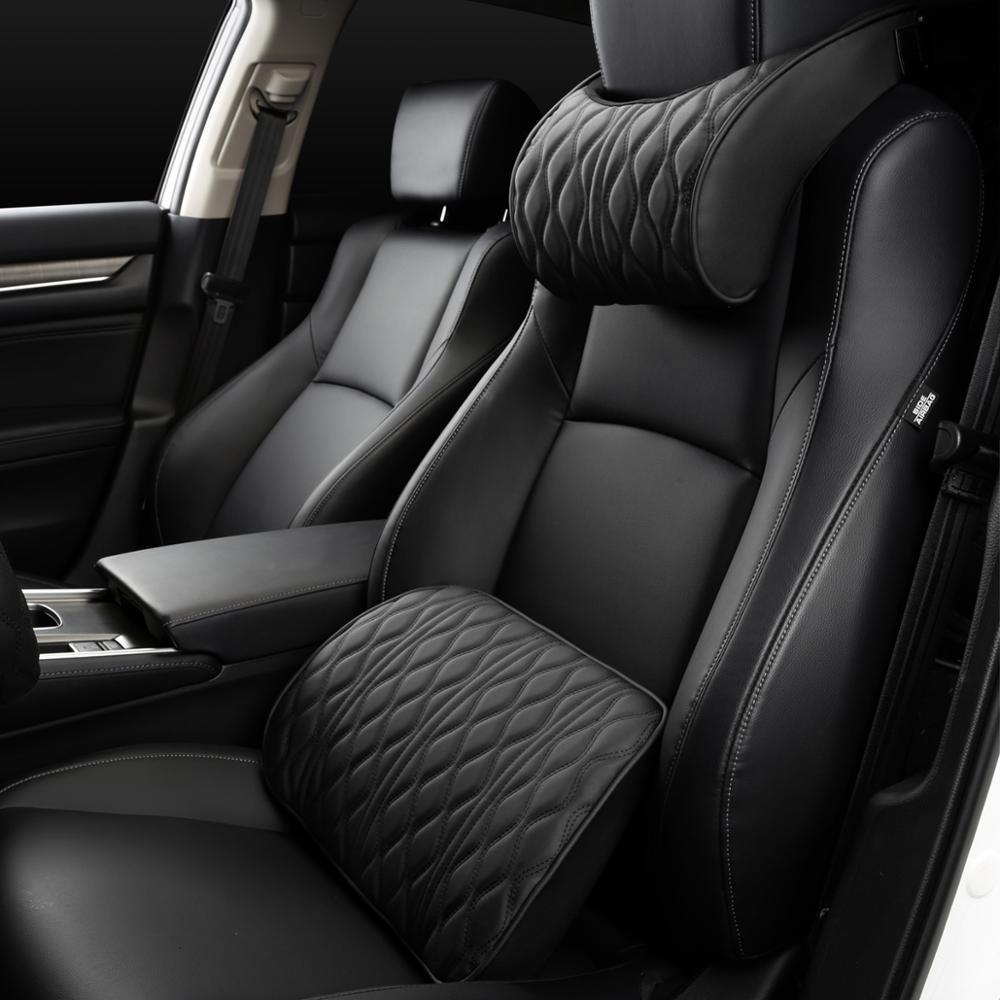 Car Headrest and Back Cushions