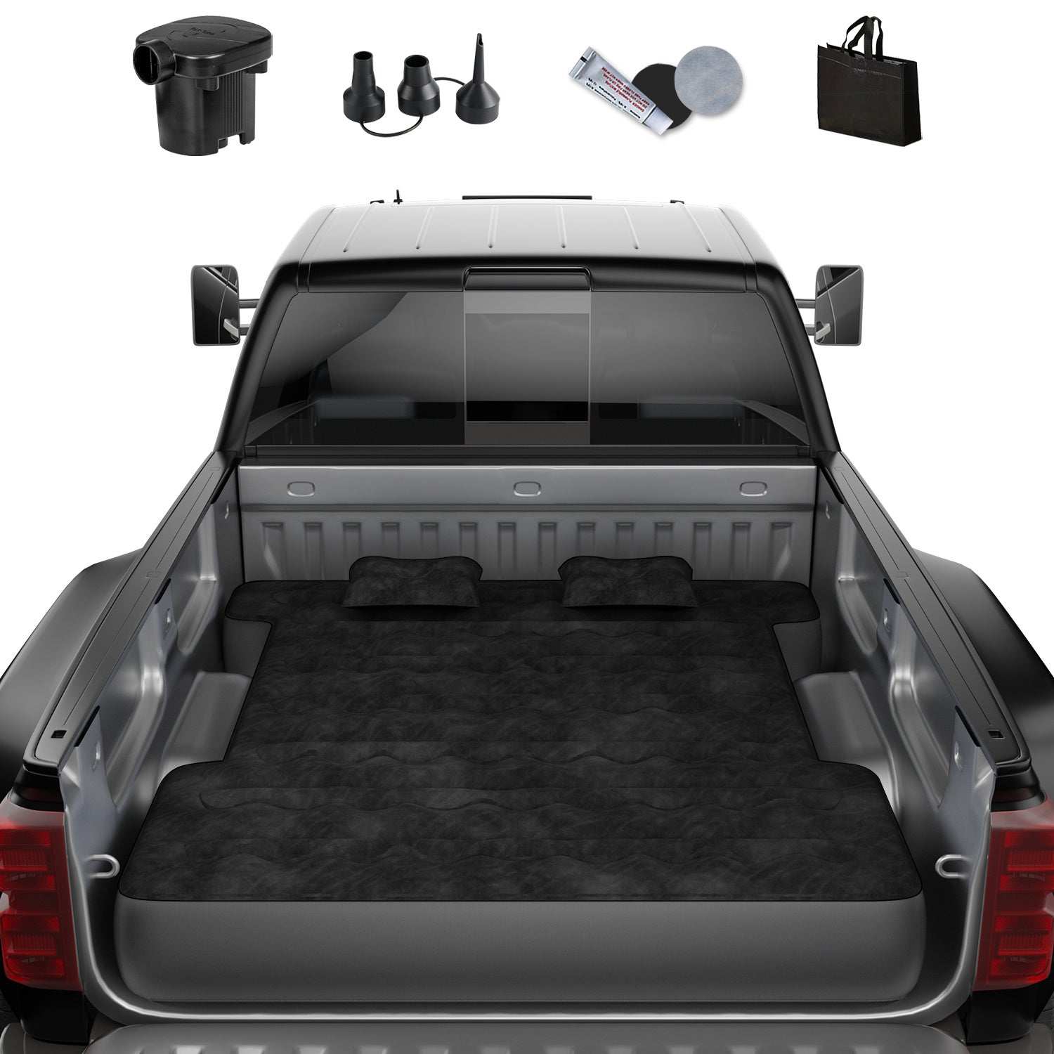 Truck Bed Air Mattress With Carry Bag