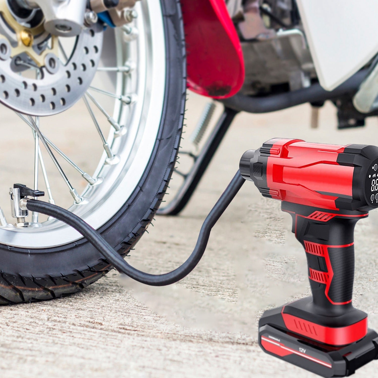 Portable Cordless Car Tire Inflator