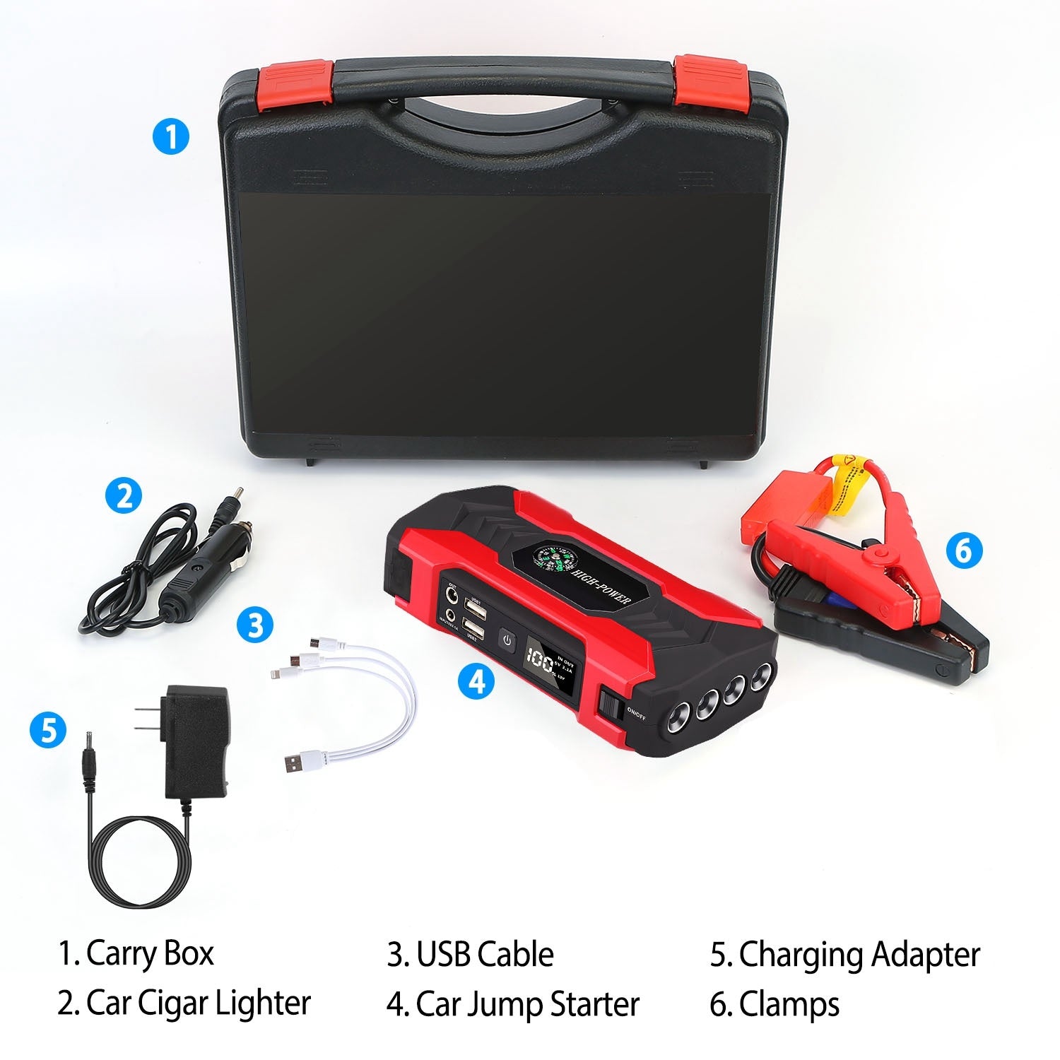 Jump Starter/Booster 800A Peak Power