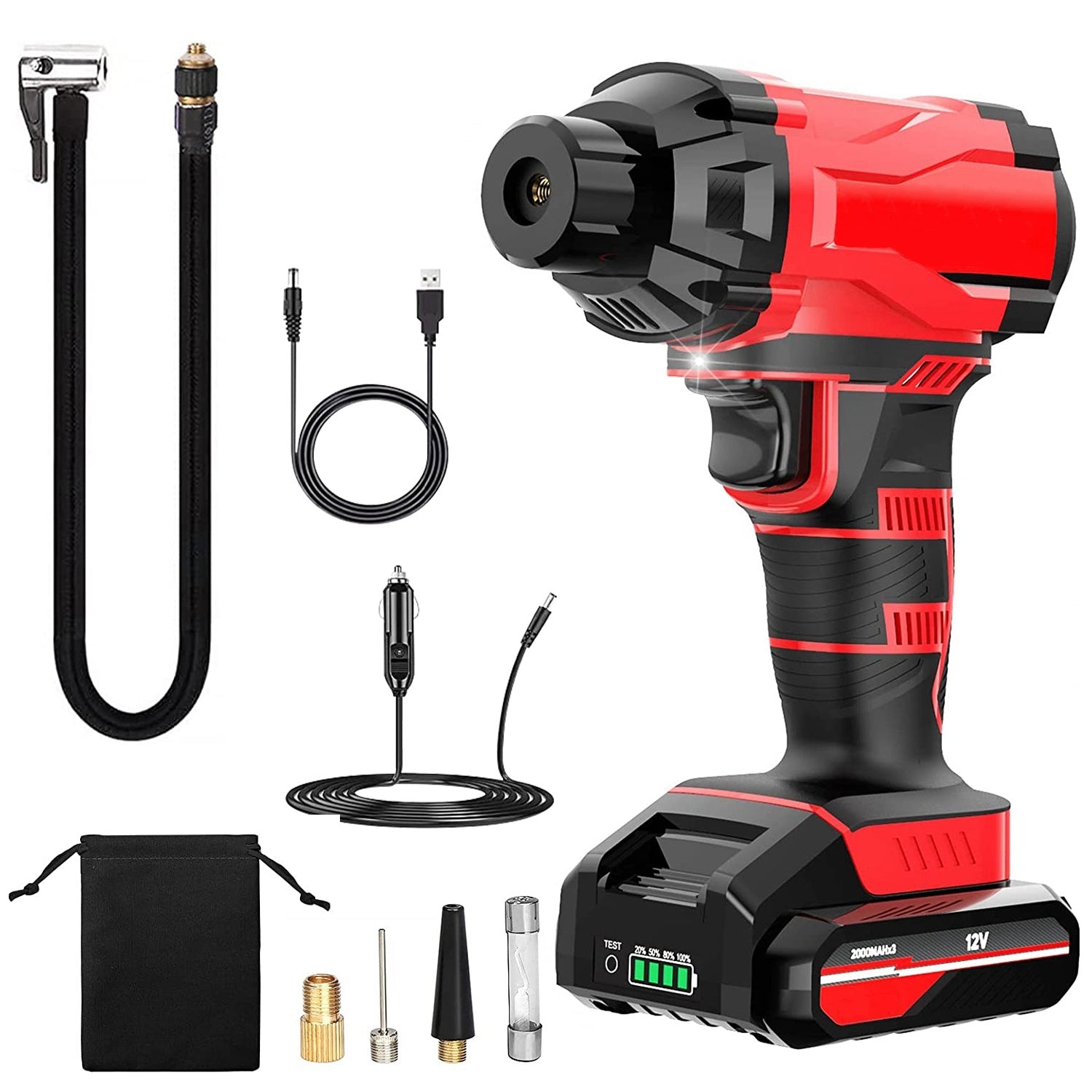 Portable Cordless Car Tire Inflator