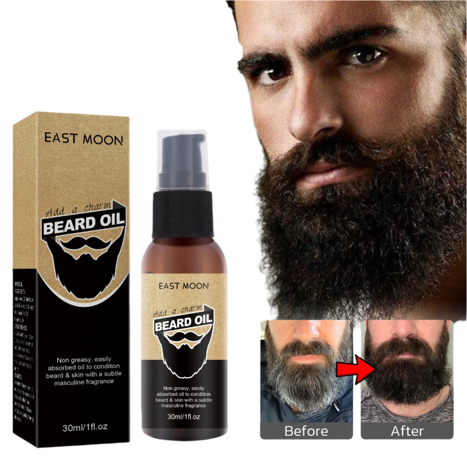 East Moon Beard Care Oil