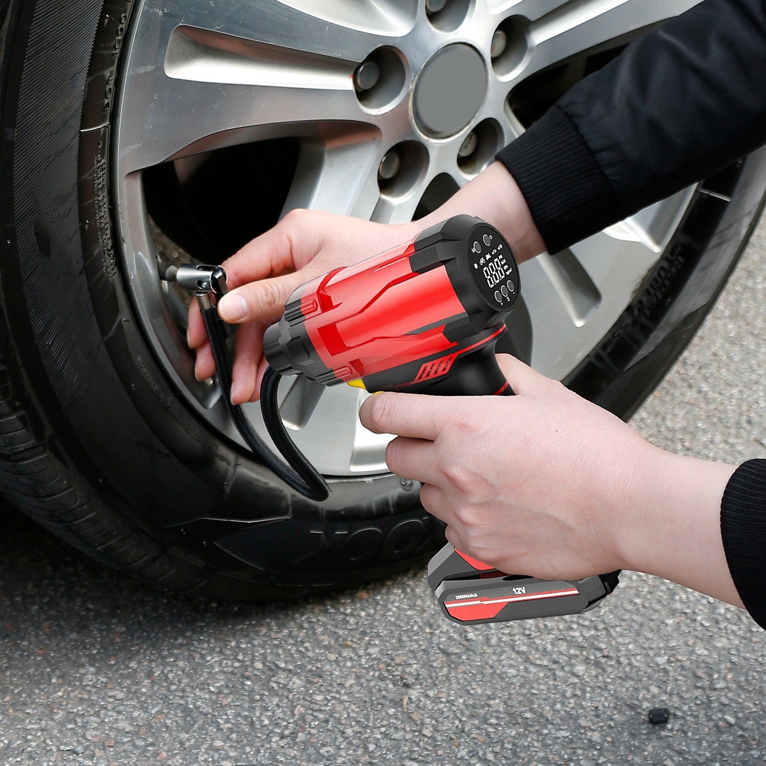 Portable Cordless Car Tire Inflator