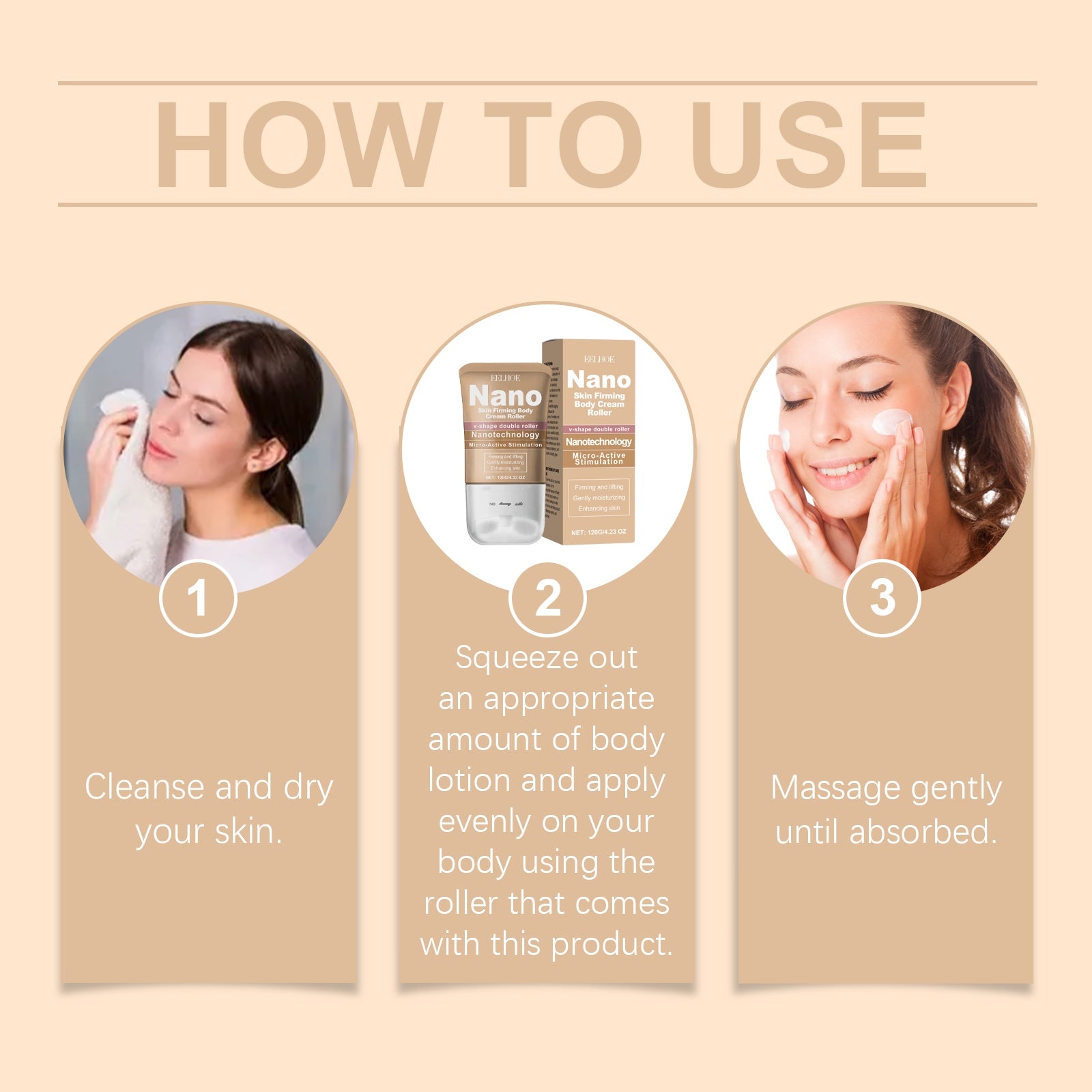 Body Lotion Roller