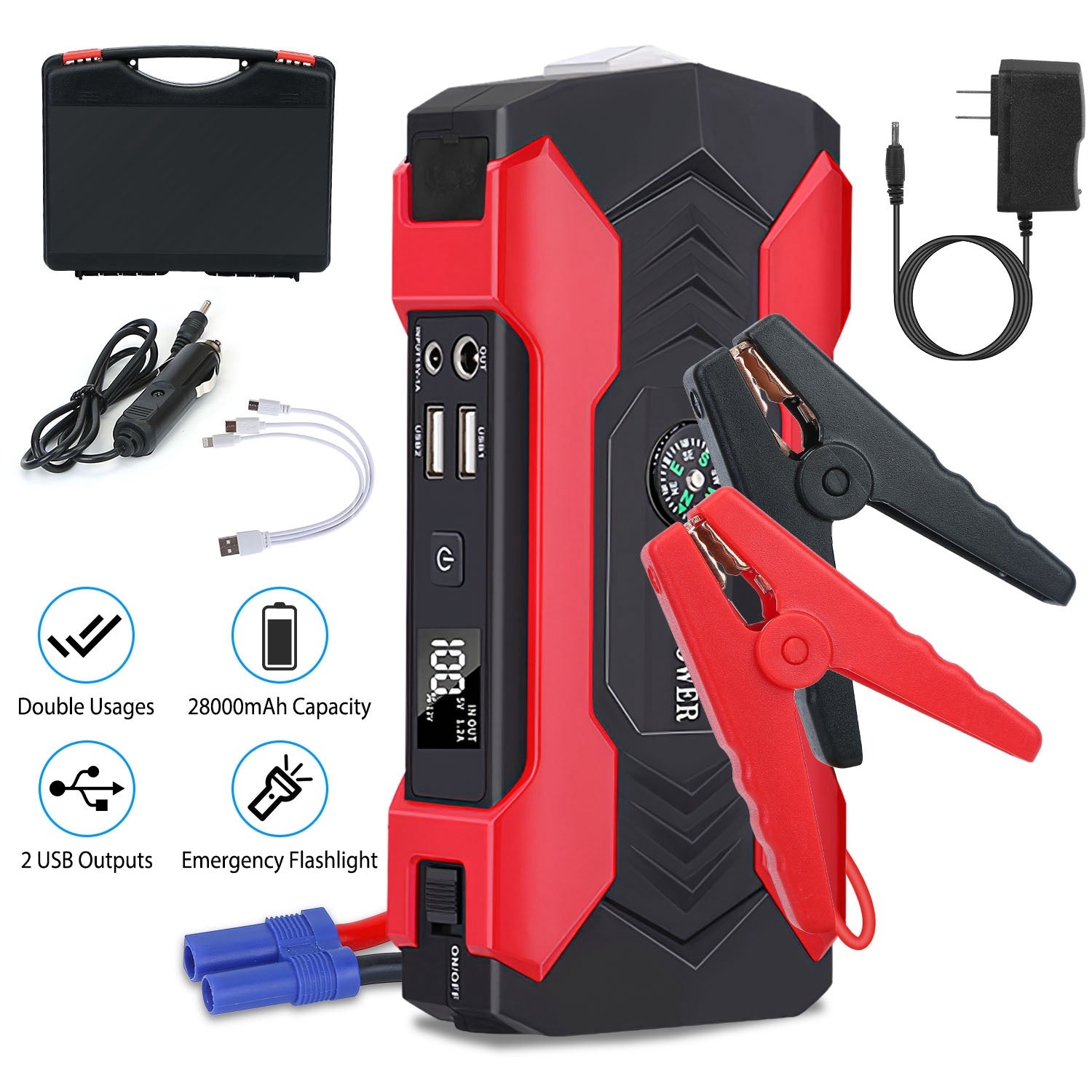 Jump Starter/Booster 800A Peak Power